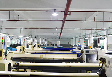 CNC数控车床走心（xīn）机加工（gōng）车间展示图 