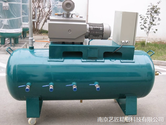 <strong>CNC加工中心配套吸附係統真空泵係統（真空機組）真空自動排水（shuǐ）罐的作用</strong>